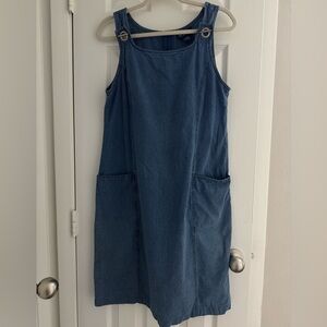 Vintage Blue J Denim Dress| 100% Cotton| Size M| Classic & Timeless